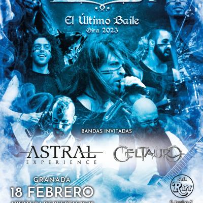 LEPOKA + ASTRAL EXPERIENCE + CELTAURO (18/02/2023 SALA RIFF, GRANADA)